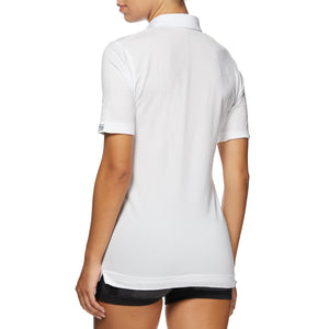 Breathable short-sleeve polo