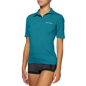 Breathable short-sleeve polo