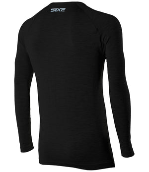 Merino wool long-sleeve shirt