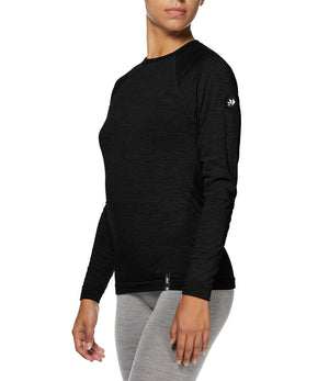 Merino wool long-sleeve shirt