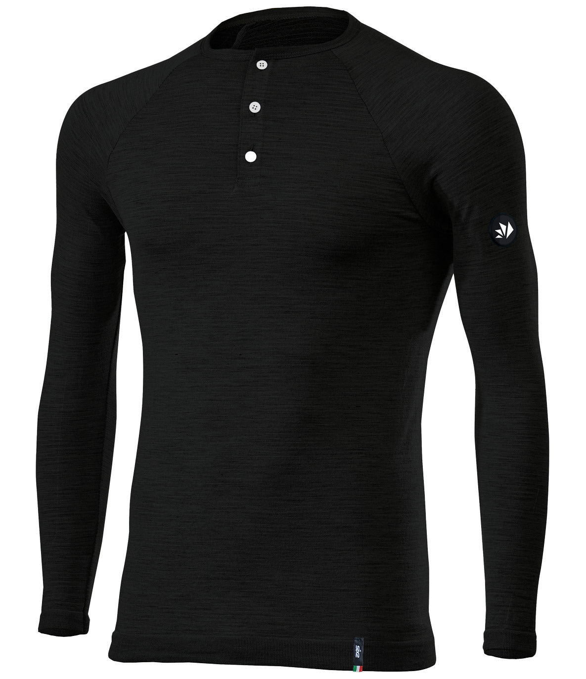 Merino Wool Henley Shirt - SERAFINO MERINOS | SIXS
