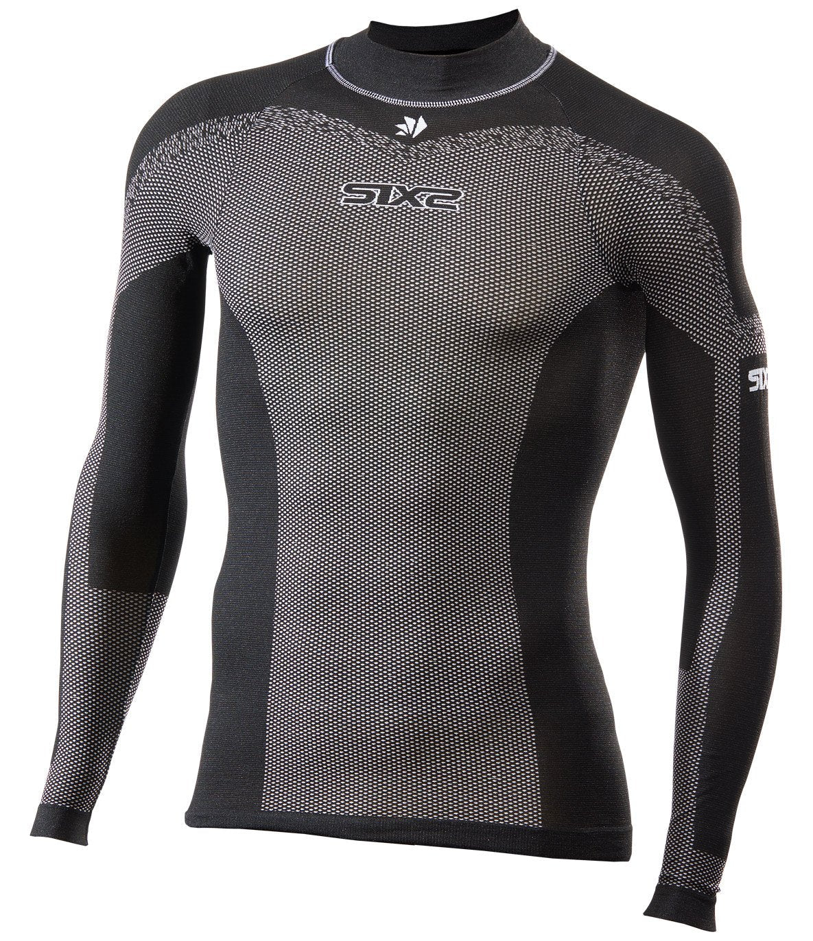 Canottiera Termica SIX2 Superlight Carbon - Uomo, Nero, Tessuto Tecnologico Leggero - Foto 2