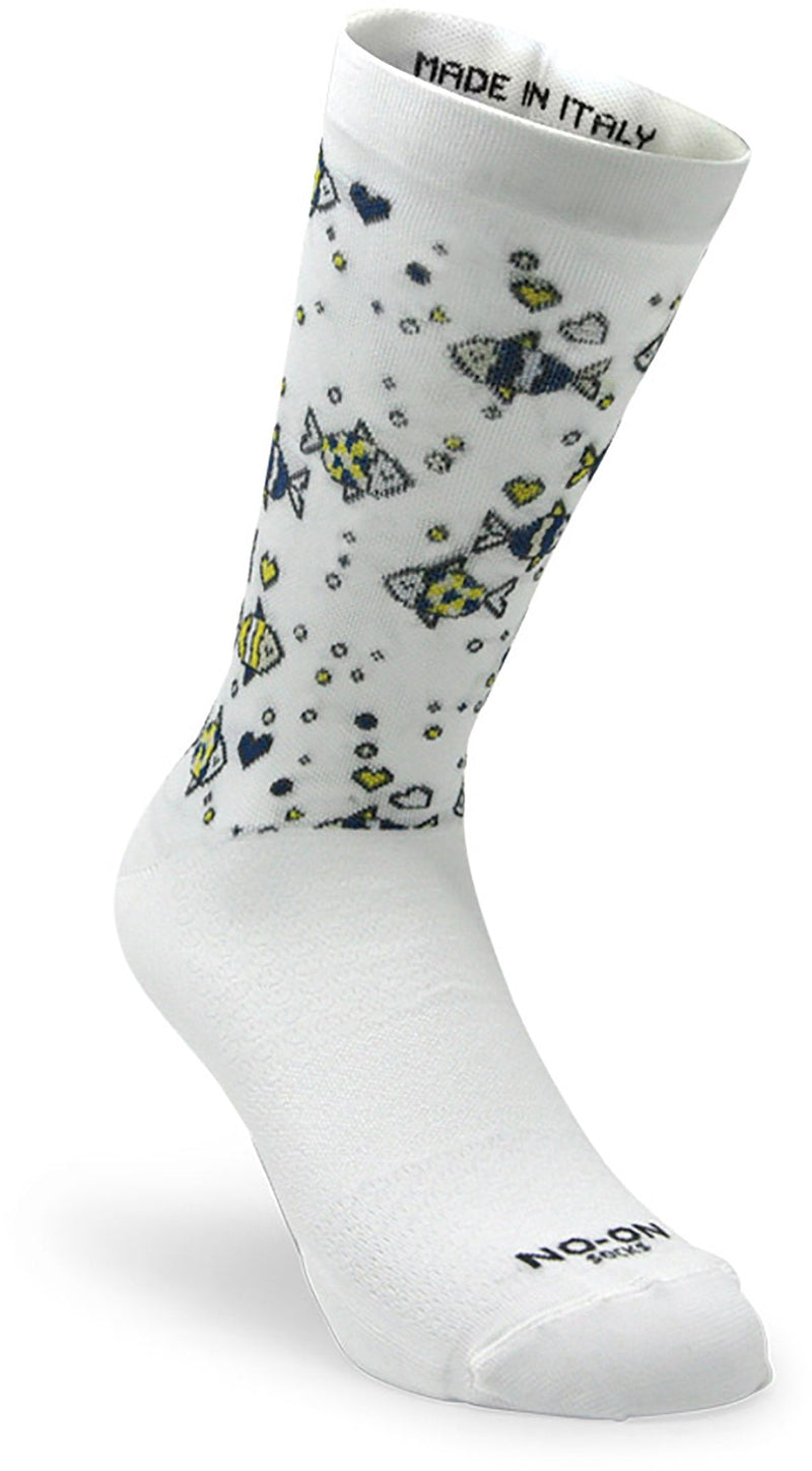 High-crew socks