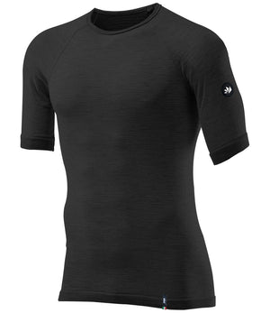 Merino wool short-sleeve shirt