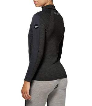 Merino wool windproof long-sleeve shirt