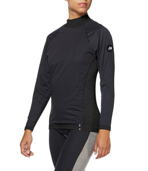 Merino wool windproof long-sleeve shirt