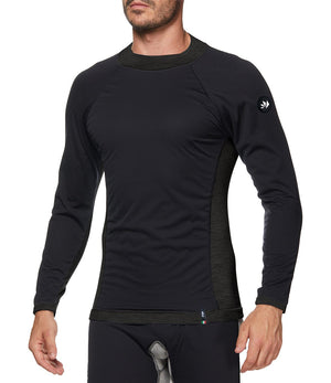 Merino wool windproof long-sleeve shirt