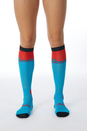 Lightweight knee-high protective socks