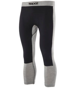 Leggings antivento in lana Merino