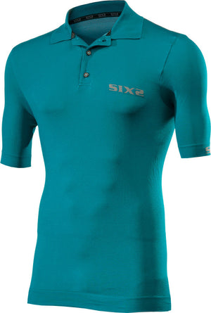 Breathable short-sleeve polo