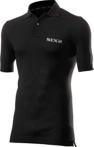 Breathable short-sleeve polo