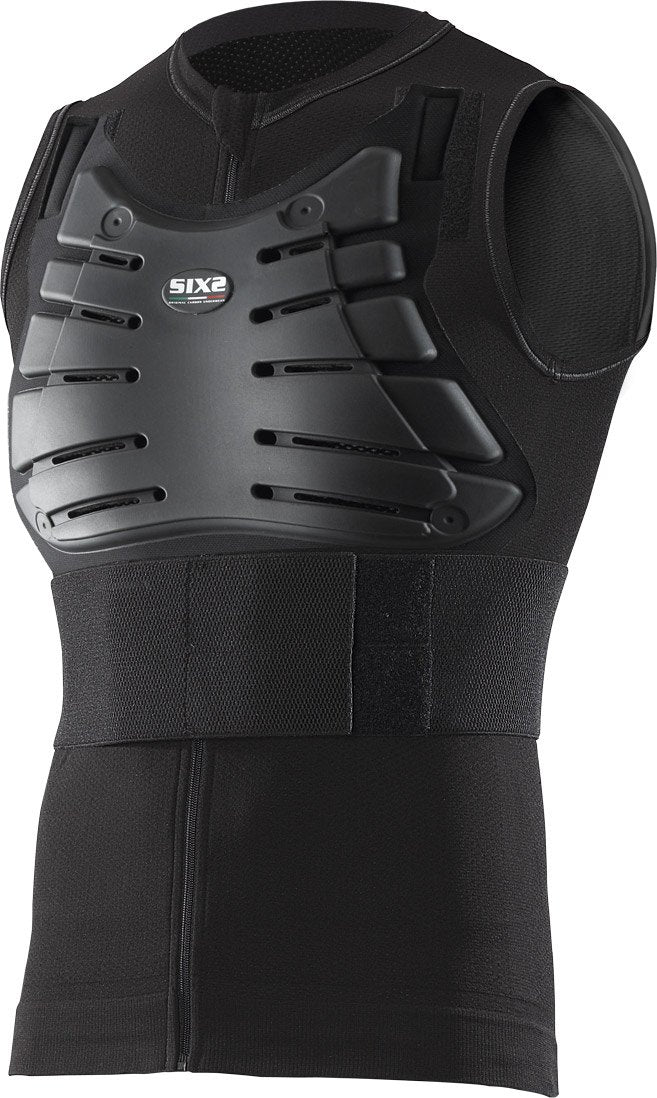 Protective sleeveless with removable protectors