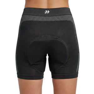 Lightweight motorcycle base layer pants with protective pad