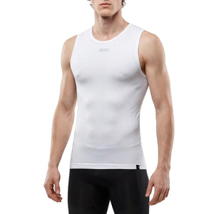 Lightweight cycling sleeveless base layer