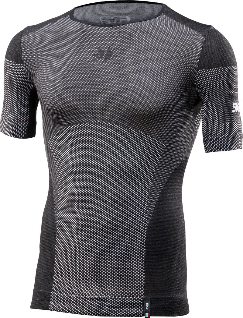 Lightweight short-sleeve base layer