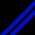 Black/Blue Stripes