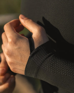 Lightweight long-sleeve base layer