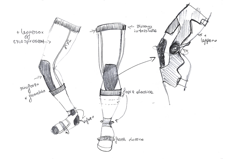 KNEE-BRACE-S draw