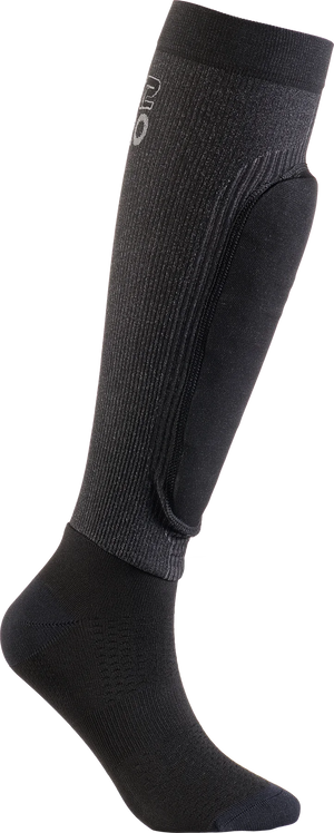 Technical socks with removable shin protection