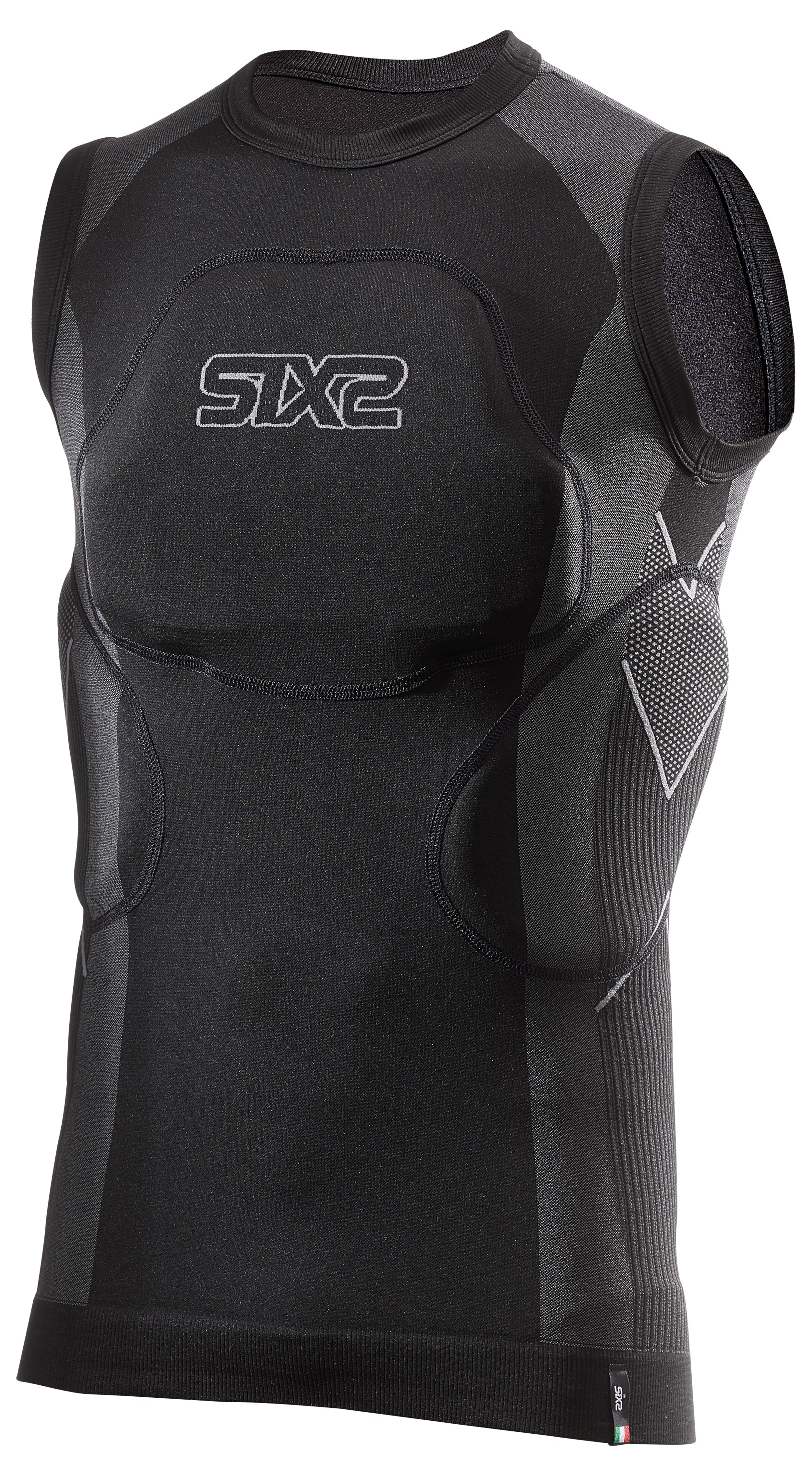 Sleeveless motorcycle base layer with removable protectors – SIXS