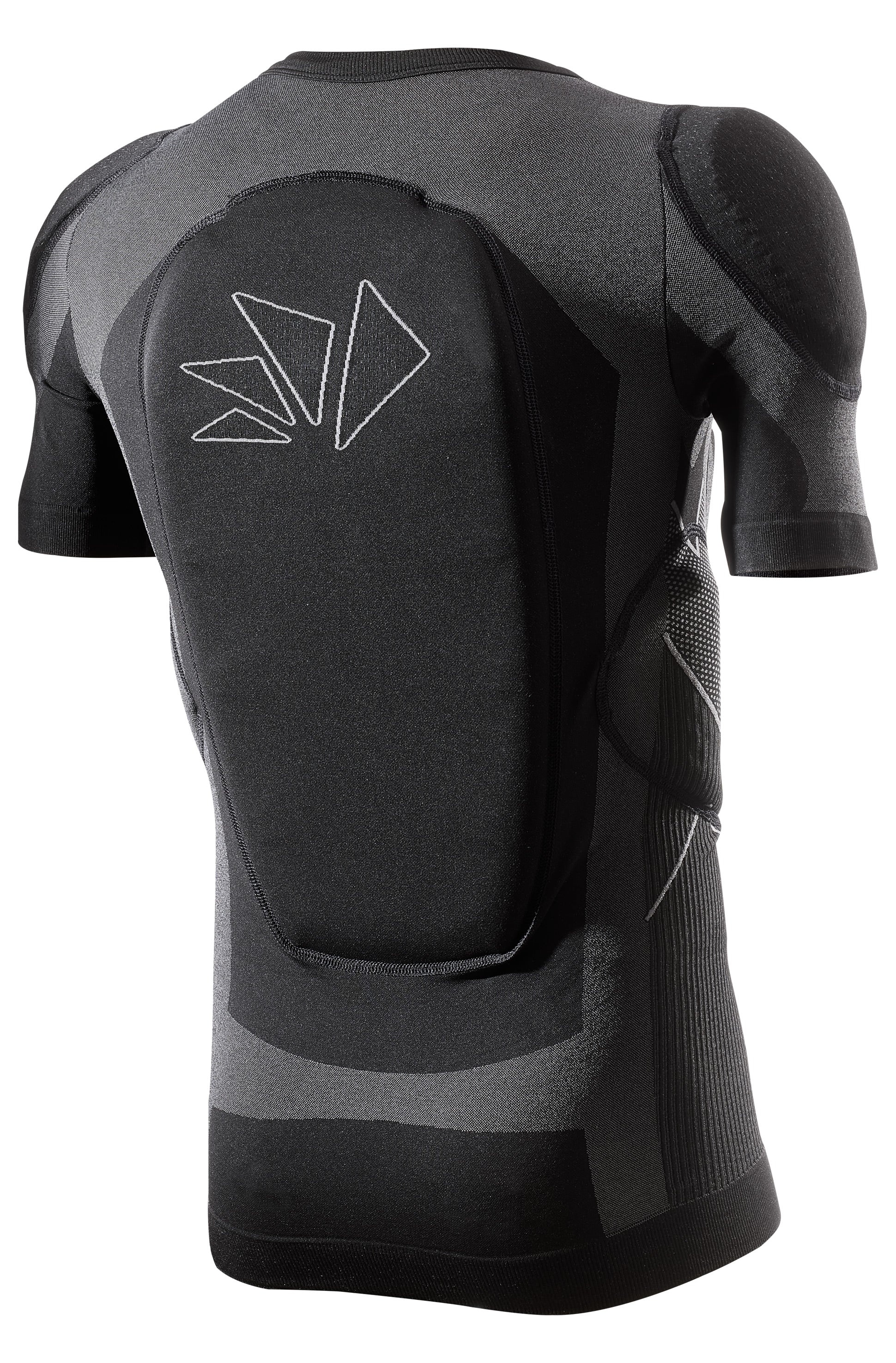 Short-sleeve motorcycle base layer with removable protectors – SIXS