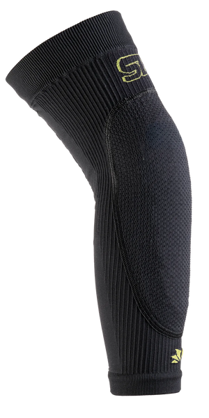 Technical knee guards with removable protections