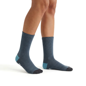 Merino mid-cut socks with bioceramic toe