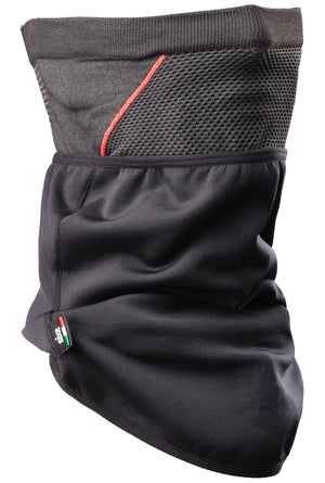 Scaldacollo antivento con interno caldo