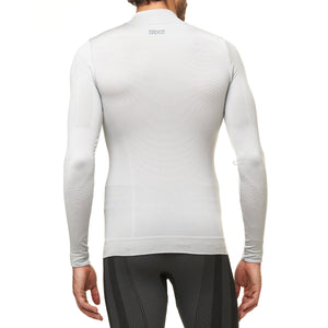 4-season long-sleeve mock neck