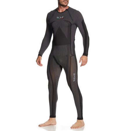 SuperLight complete undersuit Colour Black Size XXL Foot and thumb loops No